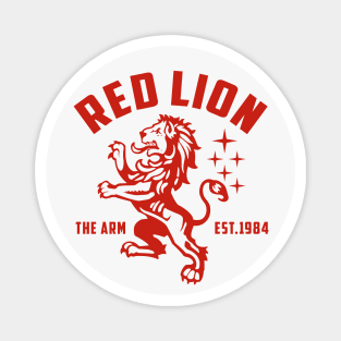 V Force Red Lion Crest Magnet